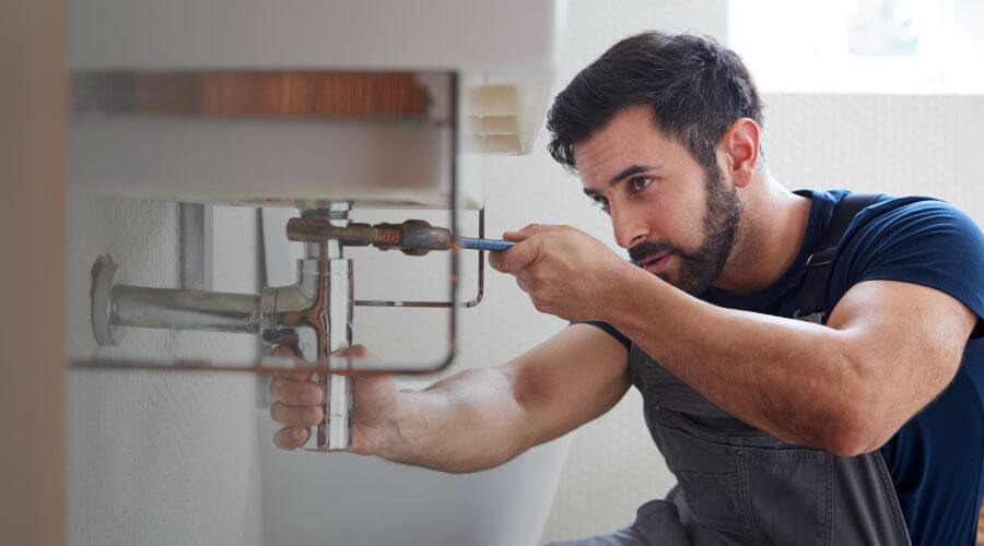 Faucet aerator cleaning/replacement in Saratoga, IN